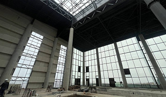 Опубликованы фото строящегося аквапарка на улице Фридриха Энгельса в Туле