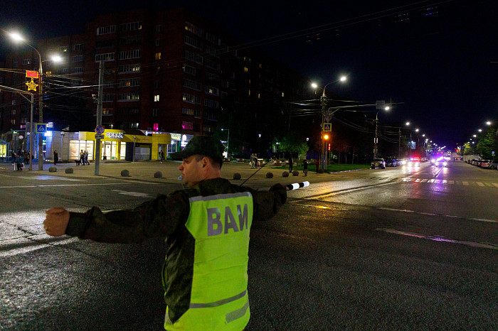 Фоторепортаж: в Туле прошла вторая репетиция Парада Победы