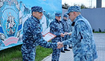 Начальник тульского УМВД отметил заслуги полицейских на Северном Кавказе