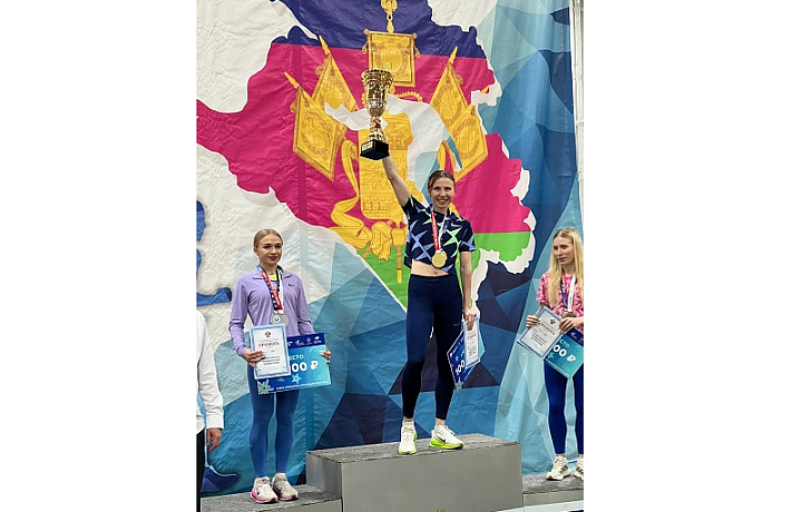 Тулячка завоевала «золото» на Всероссийских соревнованиях по легкой атлетике