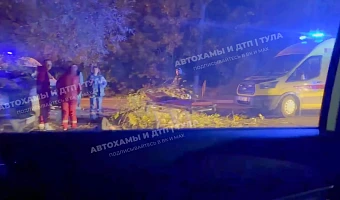 Четыре человека пострадали в ночном ДТП в Туле