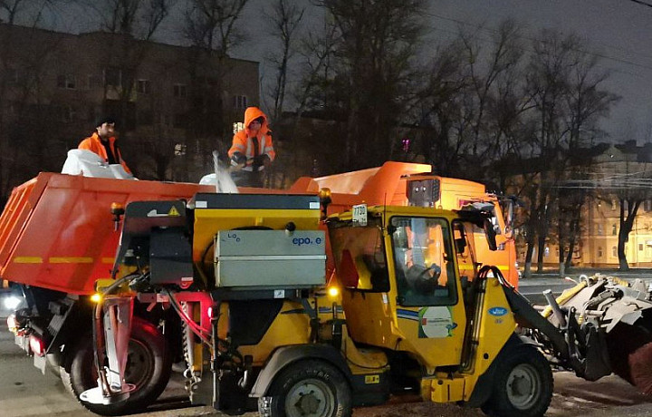 Тулу 24 января будут убирать 300 рабочих и 130 единиц техники