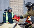 В Туле прошли соревнования среди спасателей по ликвидации последствий ДТП