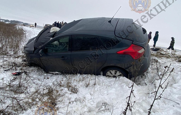 В Ефремовском районе водитель Ford Focus погибла после ДТП с Mercedes-Benz