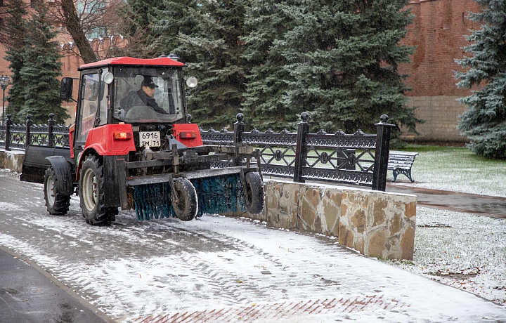 25 тонн противогололедных материалов заготовлены для федеральных трасс Тульской области