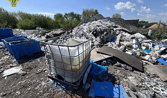 Из-за крупной свалки с опасными отходами в Новомосковске началась проверка
