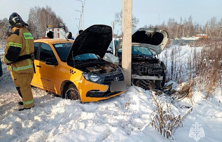 1 января в Тульской области потушили пять пожаров и ликвидировали последствия пяти ДТП