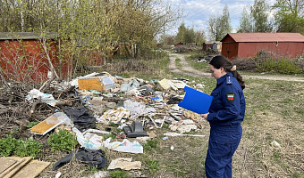 На улице Баженова в Туле обнаружили свалку: прокуратура организовала проверку