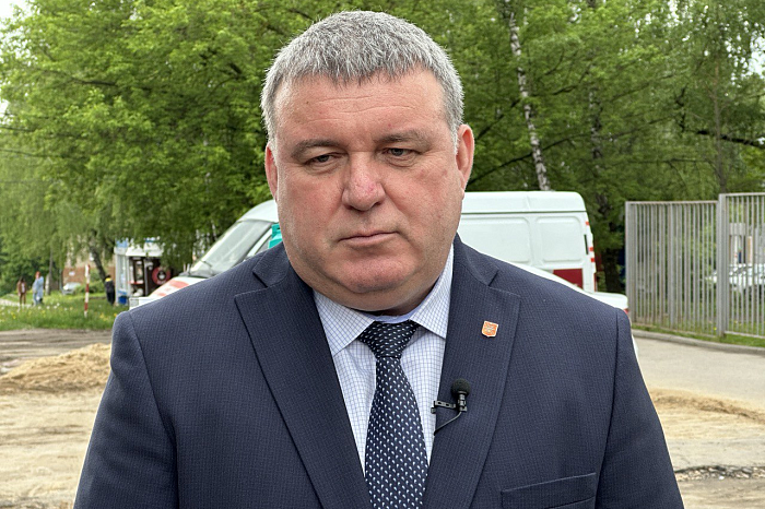 Илья Беспалов и Дмитрий Ярцев проинспектировали ход ремонта улицы Кутузова в Туле