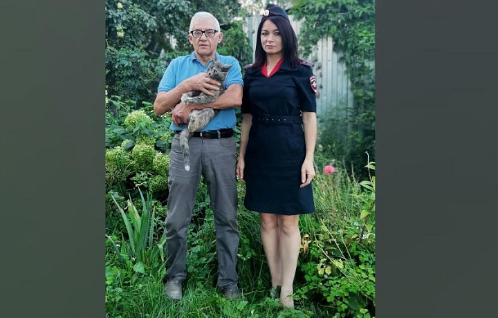 Инспектор ГИБДД из Тулы спасла раненую кошку, выходила и вернула хозяину