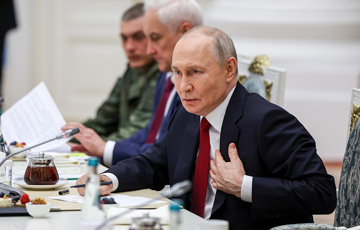 Путин заявил, что ВСУ усиливает атаки БПЛА, чтобы расколоть российское общество