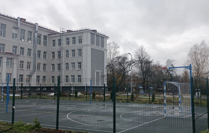 В Ясногорске завершается капремонт Центра образования №1