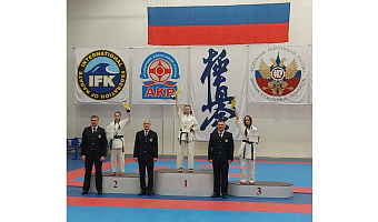 Тульские спортсмены завоевали медали чемпионата и первенства России по киокусинкай