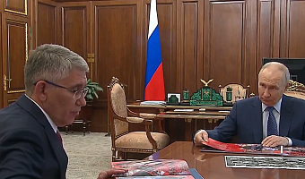 Владимир Путин провел встречу с тульским губернатором Миляевым 6 июля