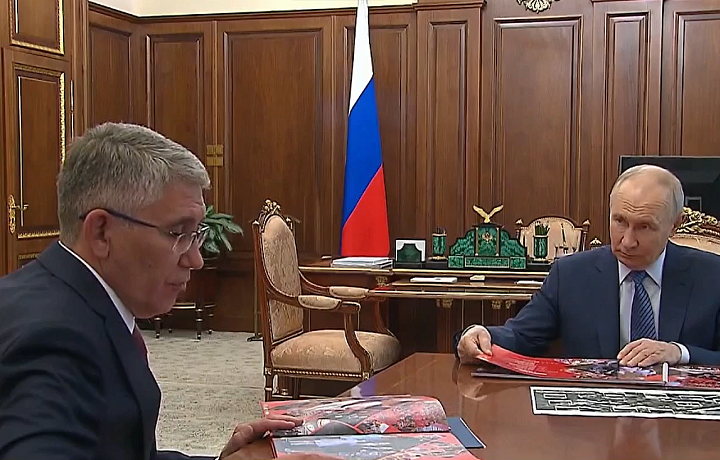 Владимир Путин провел встречу с тульским губернатором Миляевым 6 июля