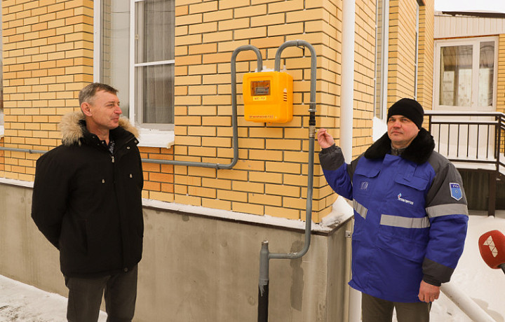 В Туле в Светлых проездах введен в эксплуатацию газопровод протяженностью 4,5 км