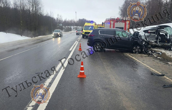 В ДТП на трассе М-2 «Крым» в Туле пострадали четыре человека и погиб один человек