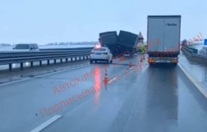 В Богородицком районе Тульской области произошло два ДТП