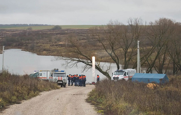 Тульские спасатели отработали ликвидацию ЧС при условном падении беспилотника