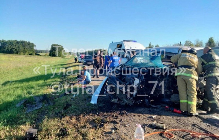 Пять человек пострадали в ДТП в Тульской области 12 июля