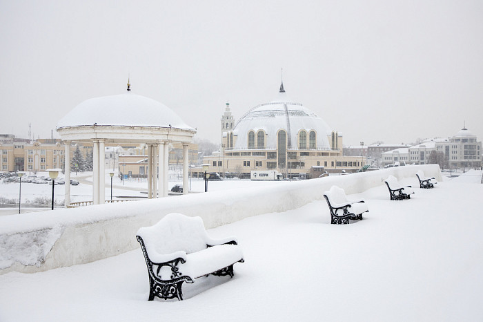 Тулу засыпало снегом: как в городе борются с последствиями стихии