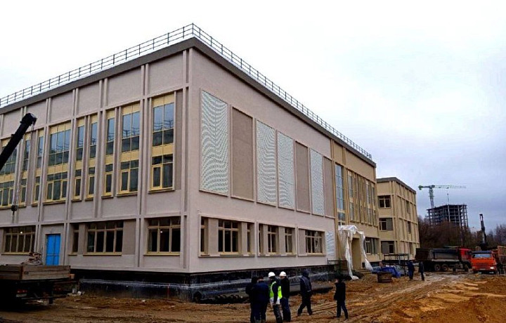В ЖК «Суворовский-2» в Туле продолжается строительство школы на 1100 мест