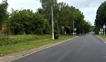 В Тульской области по нацпроекту обновляют дороги к медицинским учреждениям