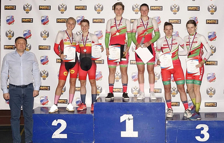 Тулячки завоевали серебро в мэдисоне на Кубке России по велоспорту на треке