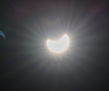 В Туле сфотографировали солнечное затмение