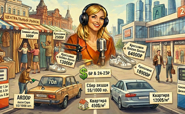 «XXI век. Первая четверть»: кроссовки за две зарплаты, бензин по 8 рублей и другие цены ушедшей эпохи