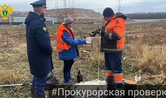 Прокуратура проводит проверку на полигоне ТКО в Дубенском районе