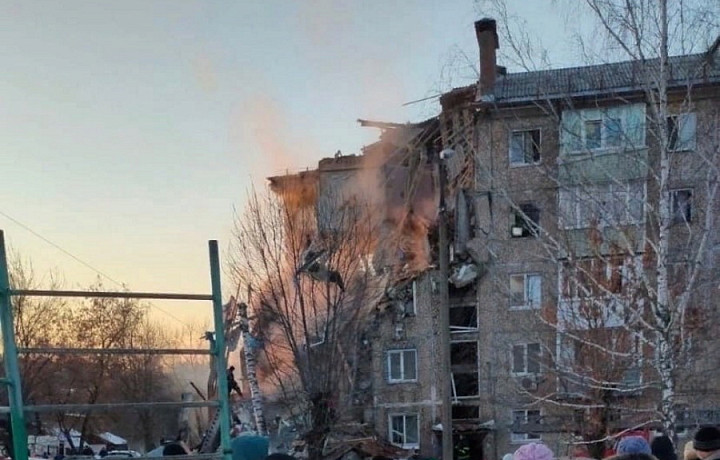 Пять человек погибли при обрушении жилого дома из-за взрыва газа в Тульской области