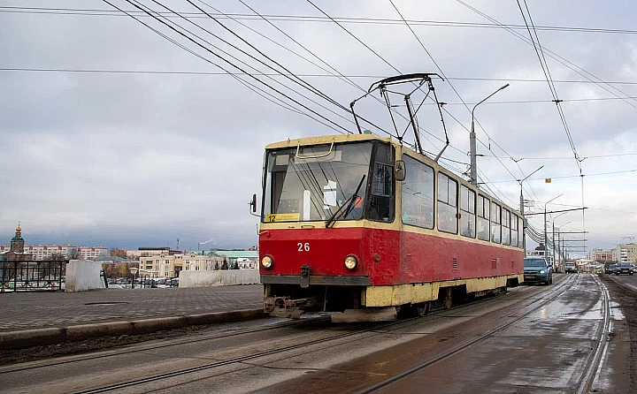 В Туле восстановлено движение трамваев по Пролетарскому мосту