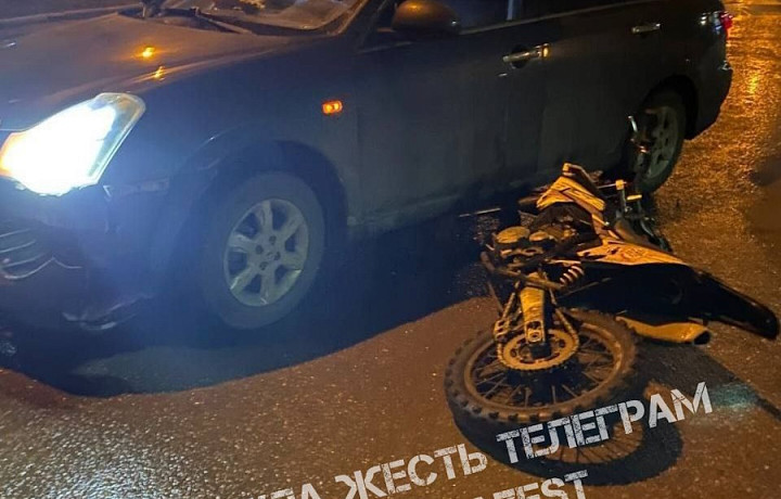 Мотоциклист попал под колеса авто в тульском Скуратово