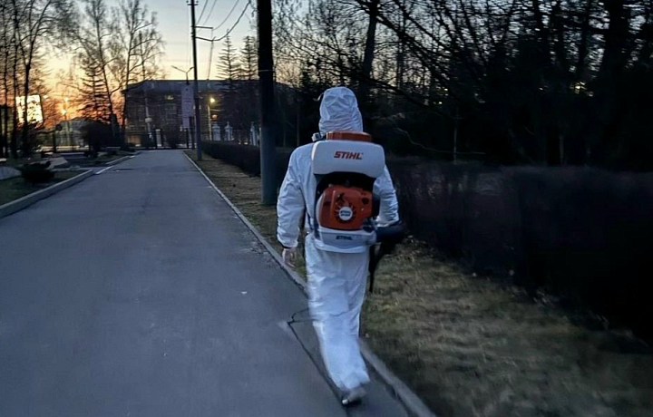 Тульские парки с 14 по 17 апреля обработают от клещей