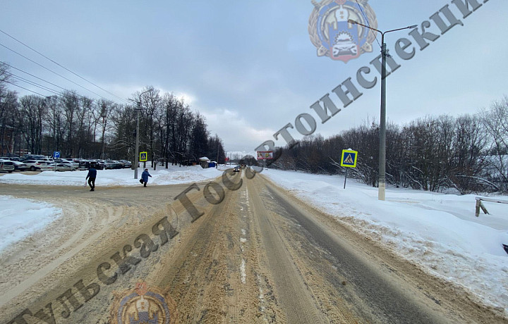 Водитель иномарки сбила пенсионера на улице Болдина в Щекино