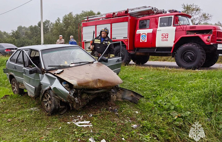 Спасатели потушили два пожара за сутки в Тульской области