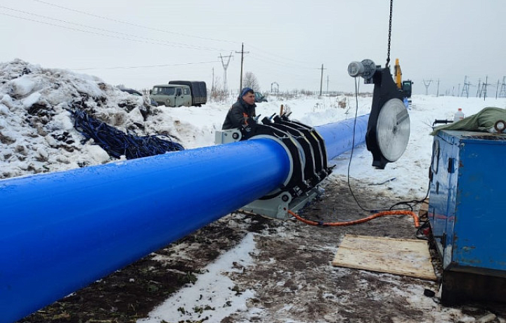 В тульском Заречье началась перекладка магистрального водовода