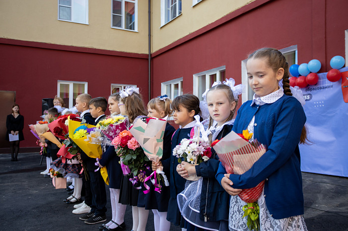 1 сентября в тульских школах состоялись праздничные линейки