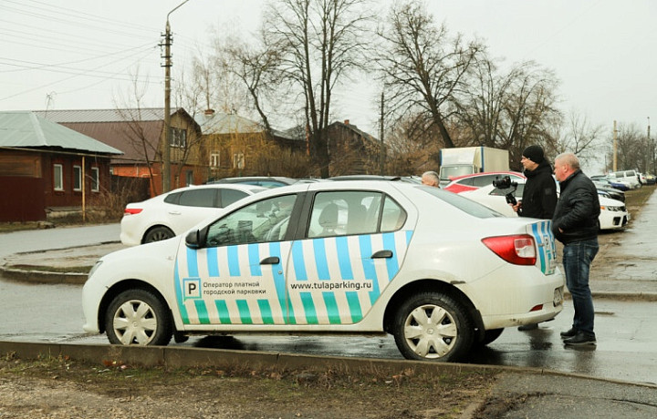 В Туле «Дозор» выявляет незаконные парковки на озеленённых территориях