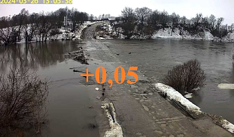 Подтопление моста в Белевском районе произошло 26 марта