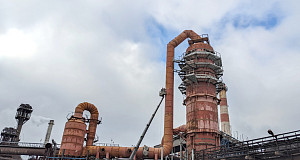На Косогорском металлургическом заводе модернизируют систему газоочистки доменной печи №1