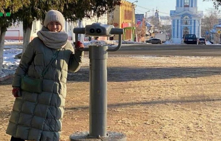 В Веневе появился уличный стационарный бинокль