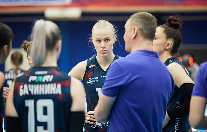 Волейбольная «Тулица» сыграет с «Локомотивом» 9 апреля в рамках плей-офф