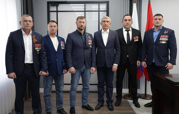 Дмитрий Миляев встретился с бойцами СВО