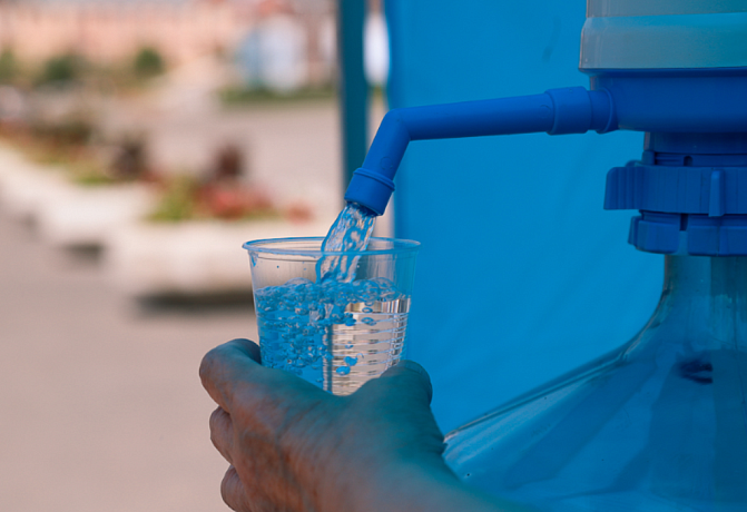 28 июня в Туле организовали бесплатную раздачу воды