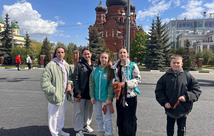 В Туле волонтеры раздадут 20 тысяч георгиевских лент накануне Дня Победы