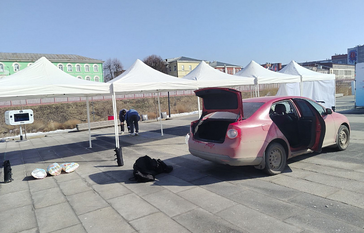 На Казанской набережной в Туле из-за опасности атаки БПЛА отменили марафон в честь воссоединения Крыма и Севастополя с РФ