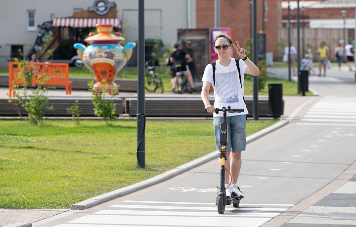 Спрос на электросамокаты в Туле вырос в 11 раз