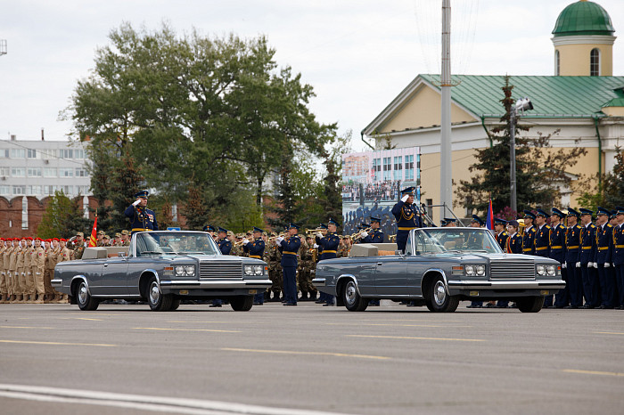 В Туле состоялся военный парад в честь Победы в Великой Отечественной войне